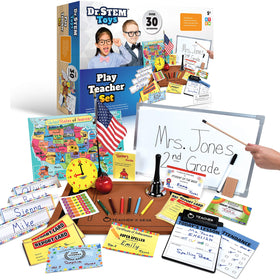 Dr. STEM Toys white board for classroom style pretend play