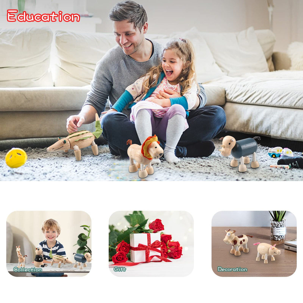 Drachompa bendable giraffe toy inspires imaginative world-building and tactile exploration