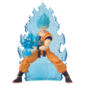 Dragon Ball Super Dragon Stars SS Blue Goku Power Up Pack front view for dynamic display