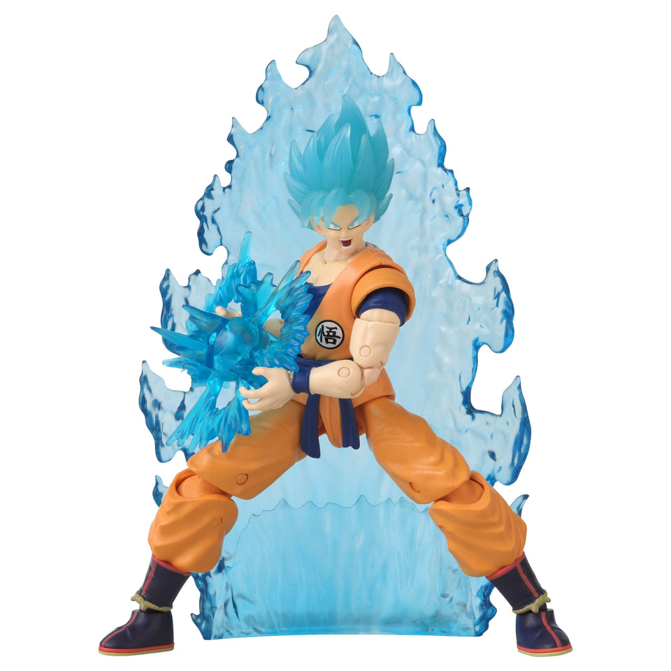 Dragon Ball Super Dragon Stars SS Blue Goku Power Up Pack front view for dynamic display