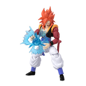 Dragon Ball Super Super Saiyan 4 Gogeta action figure ready for display