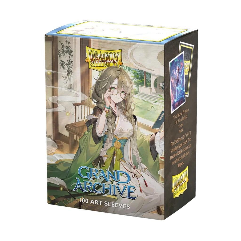 Dragon Shield Matte Art Sleeves protect cards with a smooth shuffles for frequent gameplay