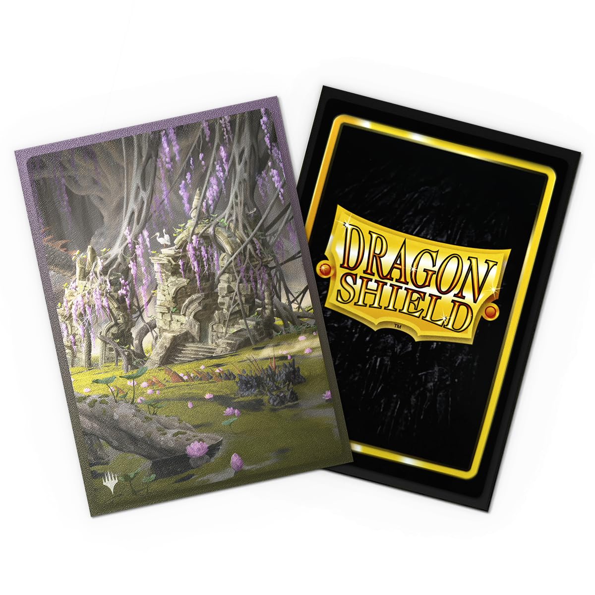 Dragon Shield Matte Dual Art Sleeves have textured backing for smoother shuffling