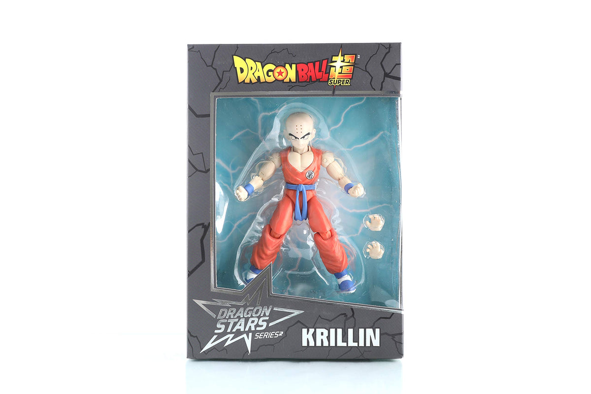 Dragon Stars Krillin line offers 70+ characters for varied display.