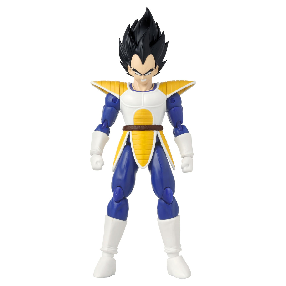 Dragon Stars Series detailed paintwork on Vegeta and Goku enhances collector display.