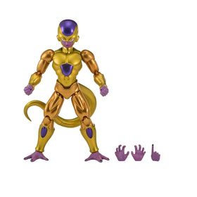 Dragon Stars Golden Frieza articulation and pose options enable dynamic display.