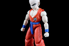 Dragon Stars Krillin detailed deco and sculpt bring the character to life.