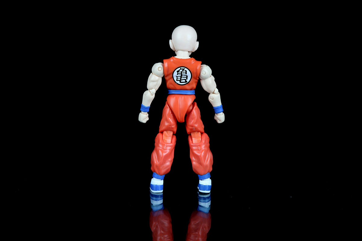 Dragon Stars Krillin interchangeable hands offer versatile posing for action scenes.