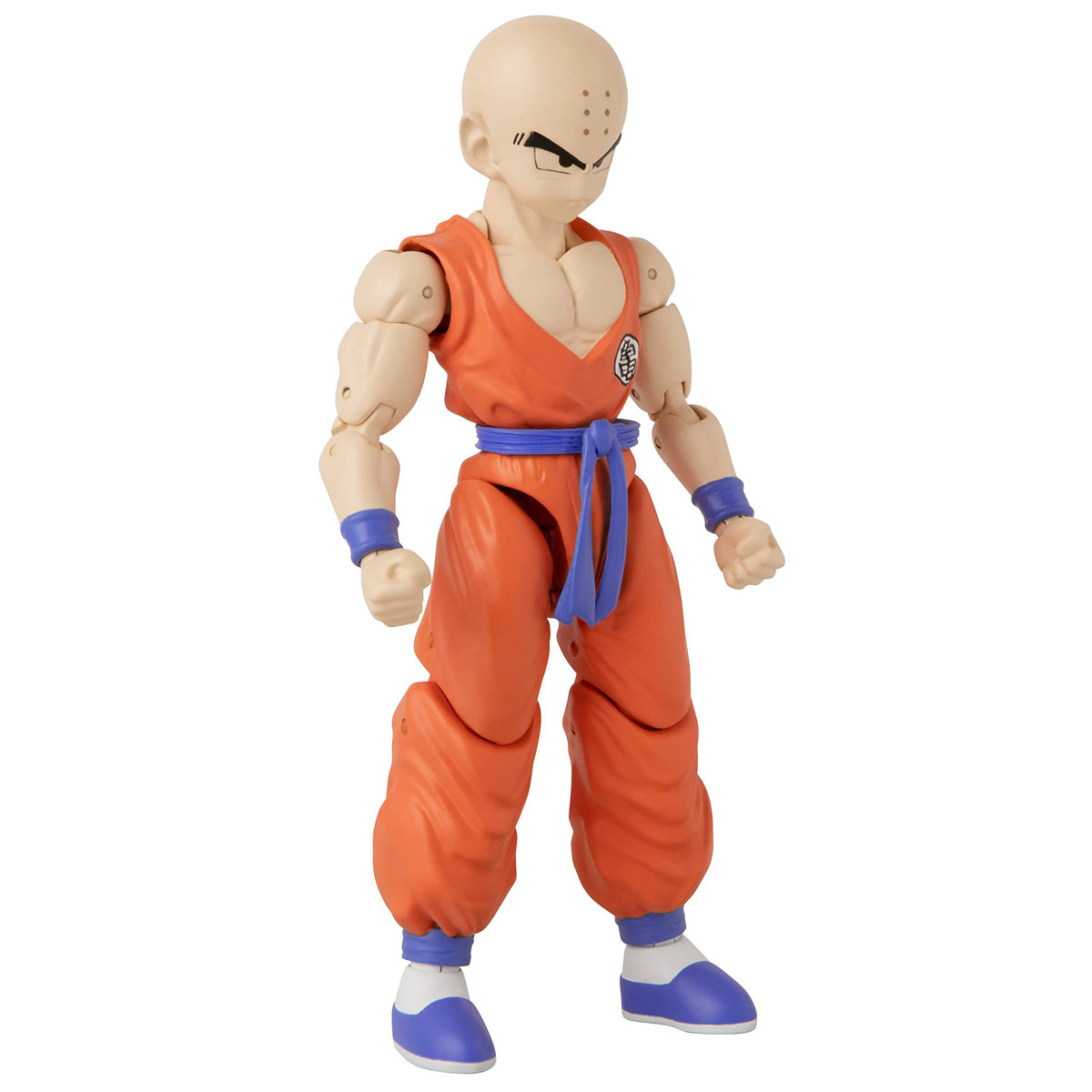 Dragon Stars Krillin poseability helps recreate signature moves.