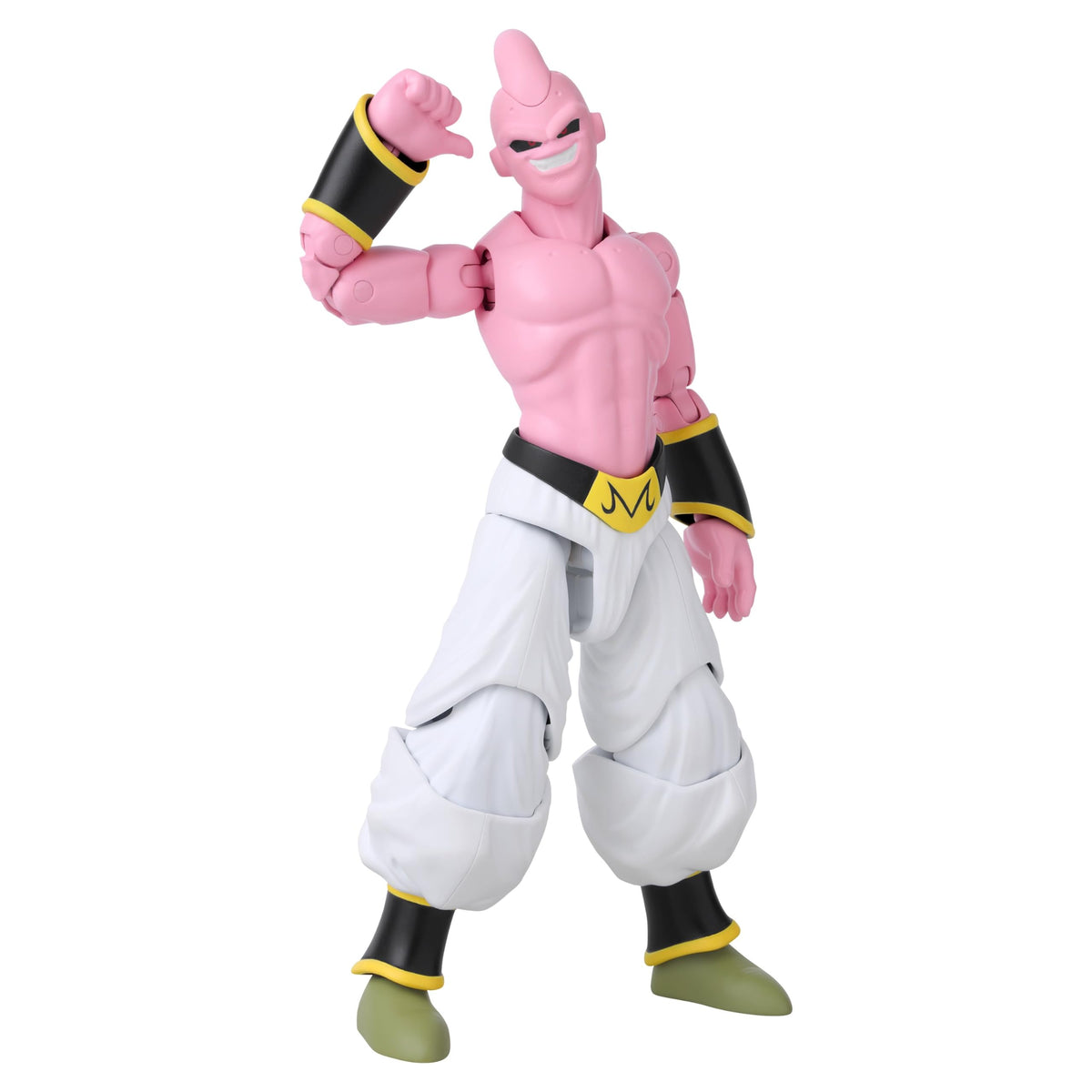 Dragon Stars Majin Buu Super accessories with interchangeable hands for versatile poses.