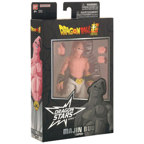 Dragon Stars Majin Buu Super box contents showcased for collectors.