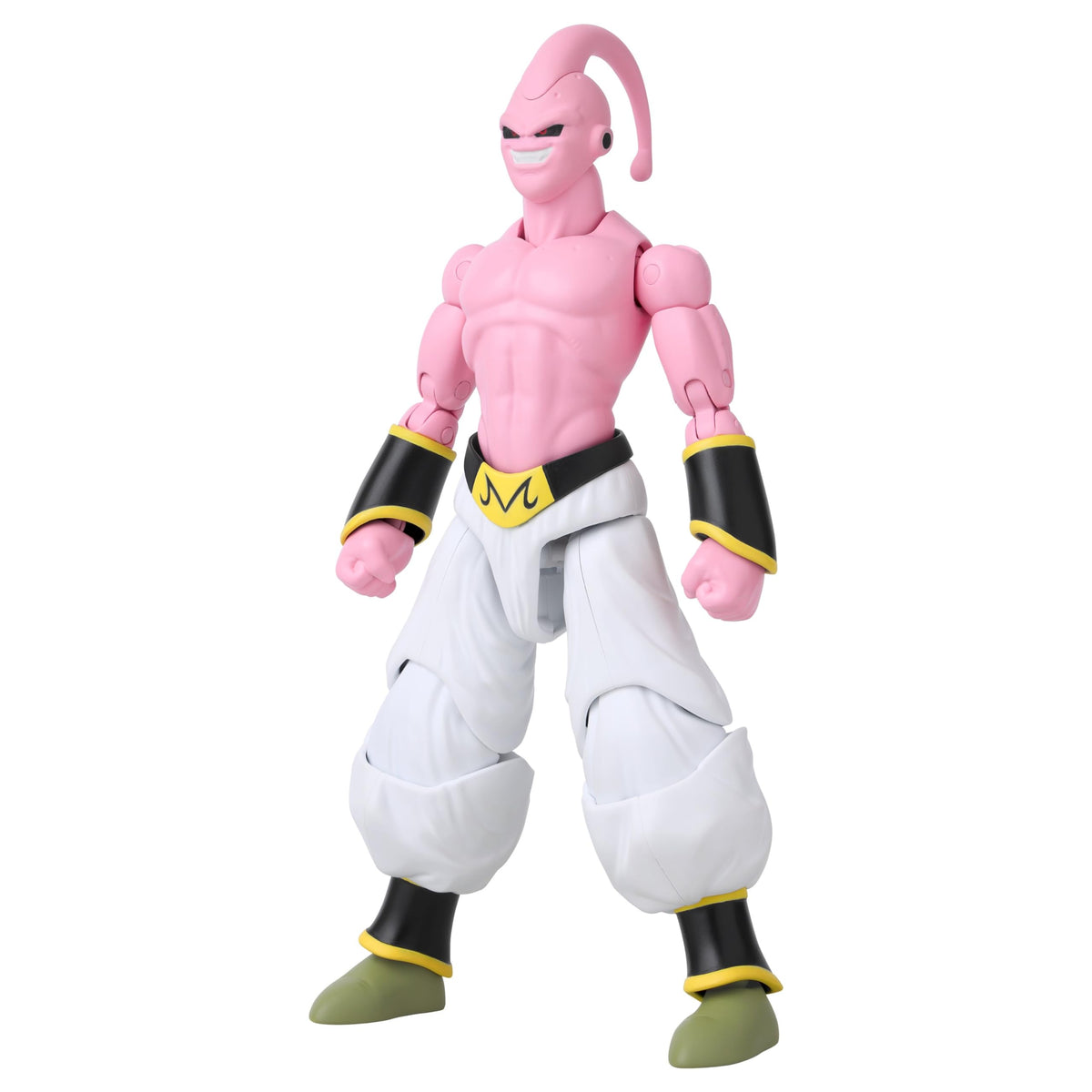 Dragon Stars Majin Buu Super figure in dynamic pose highlighting articulation for play.