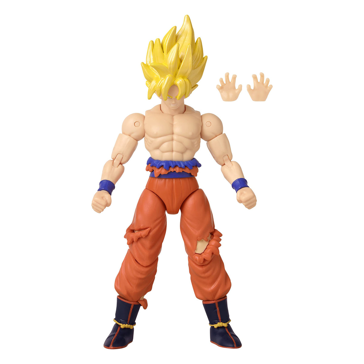 Dragon Stars Series Broly battle-damage face adds dramatic expression for posing