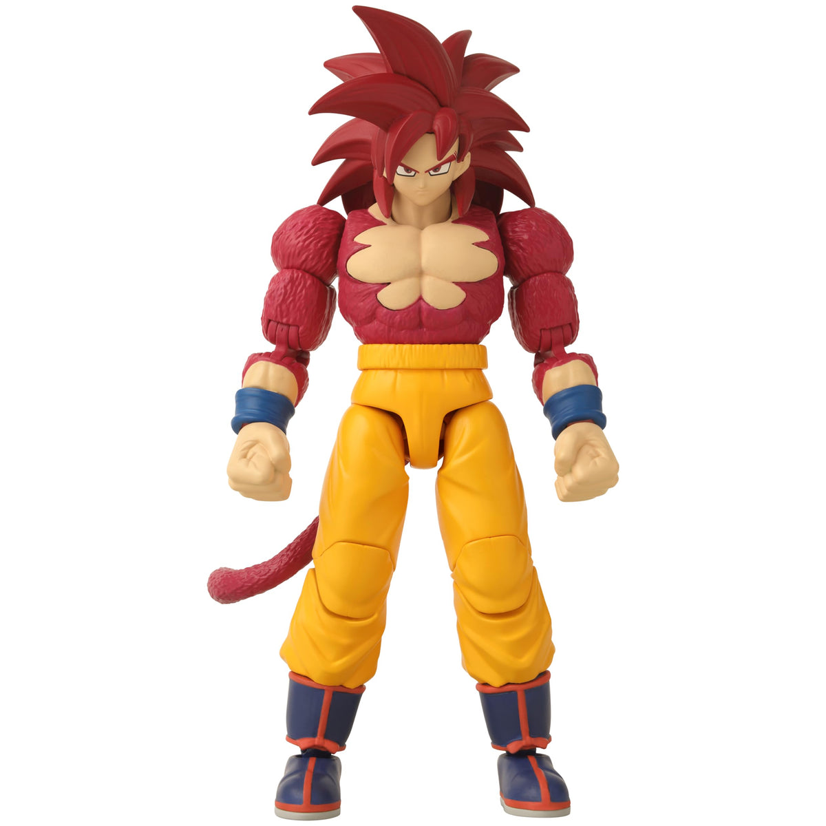 Dragon Stars DAIMA Goku SS4 interchangeable hands for versatile battle stances.