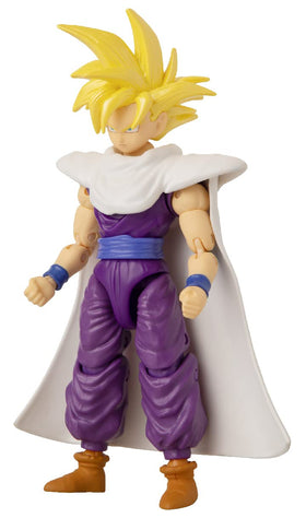 Dragon Stars Series Gohan kid figure shown in dramatic pose for collectible display.