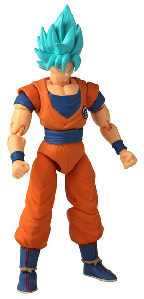 Goku Ver 2 action figure in battle-ready attack pose for photography
