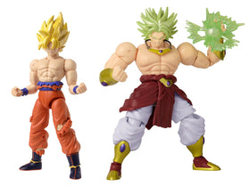 Dragon Stars Series Goku battle-damage face showcases iconic intensity for display and play