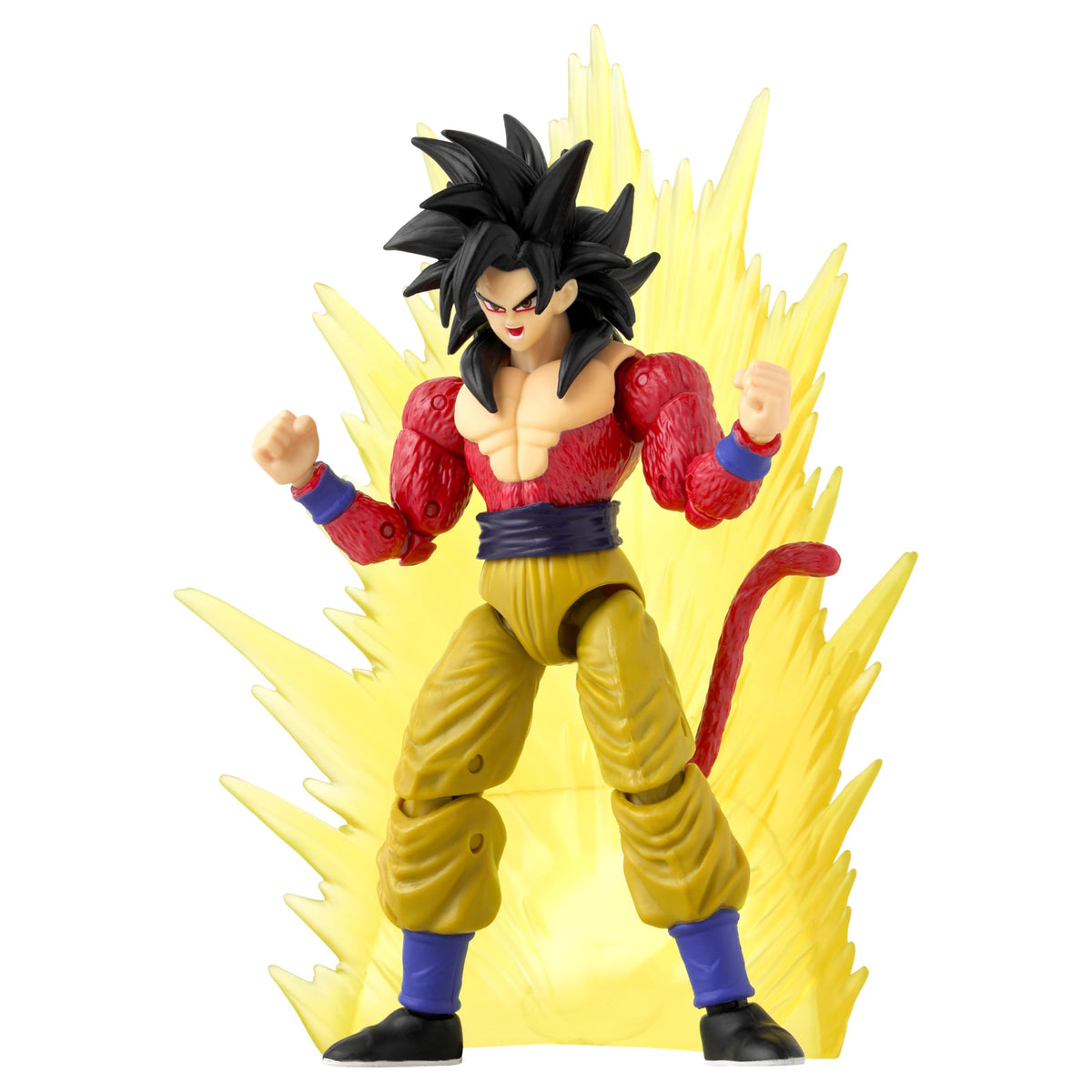 SS4 Goku figure detail with precise sculpt and paint