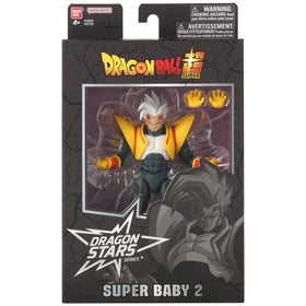 Dragon Stars Super Baby 2 figure with stand for stable posing.