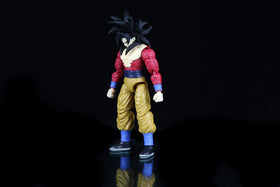 Dragon Stars Super Saiyan 4 Goku figure, detailed pose, great for dioramas and action scenes.