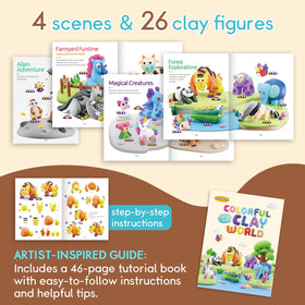 Drama Planet display stand to showcase kids' clay creations proudly