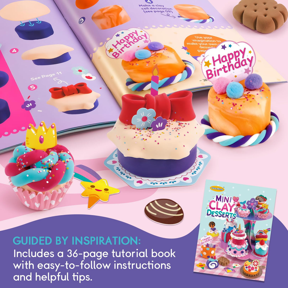 Drama Planet DIY desserts kit for creating cupcakes and doughnuts at home