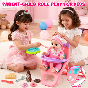 DRAMATION doll accessories including dummy and bottle for pretend care