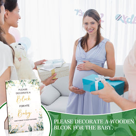 Draupnir painting activities for baby shower invites creative guest participation.