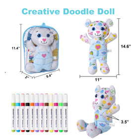 DRAWMYTOY packaging includes certificate and storage bag for gifting.