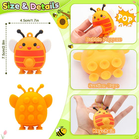 DREACAREFT monkey pop toy colorful design boosts focus during learning