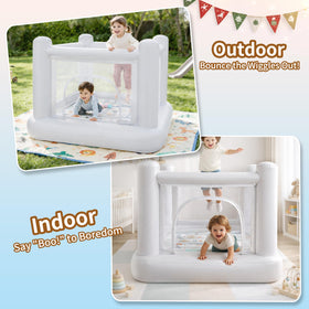 Dream Castle Mini Bounce House indoor outdoor use for versatile play