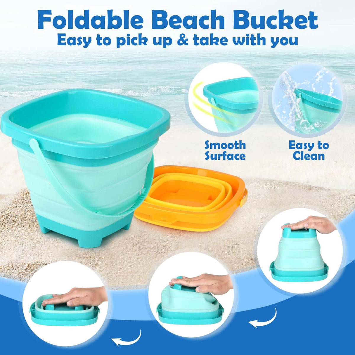 Dreamon mesh storage bags convenient post-beach organization and tidy cleanup