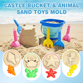 Dreamon Beach Toys shovels with sturdy grips for kids' sand play