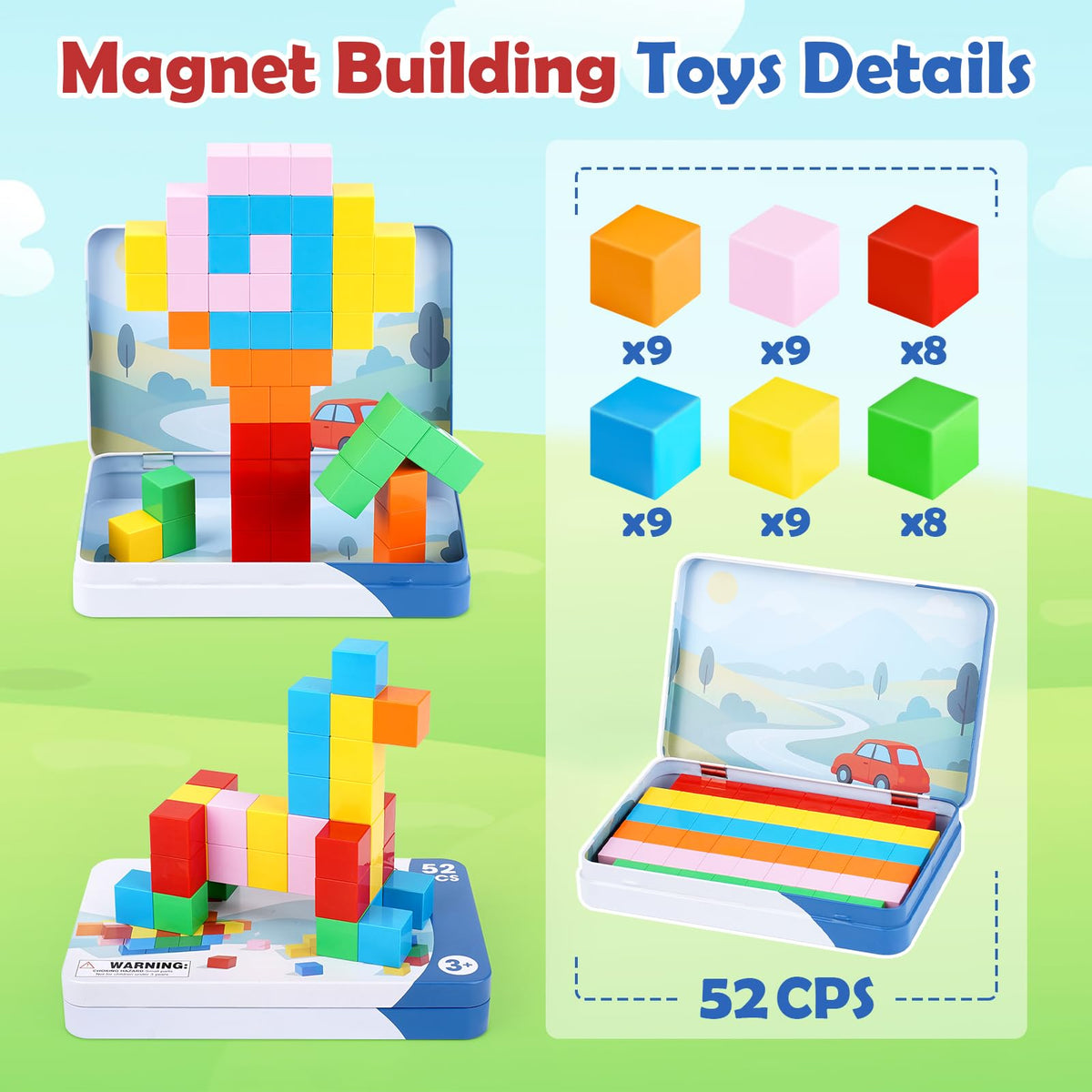 Dreamon blocks for classroom and family travel play