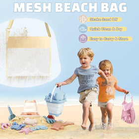 Dreamon colorful beach toy pieces spark tactile play and creativity.