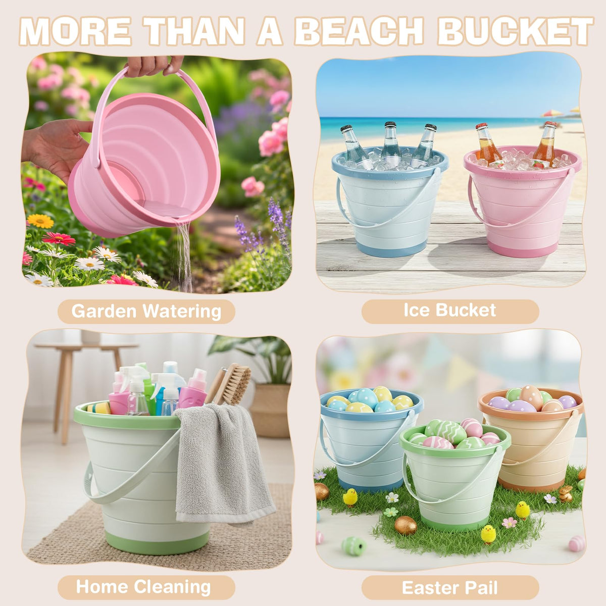 Dreamon easy-clean design lets you rinse and pack away