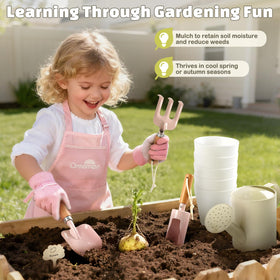 Dreamon kids garden watering can makes plant care easy for small hands.