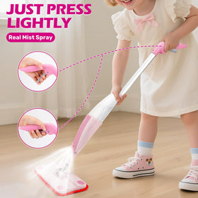 Lightweight, toddler-friendly handle design supports small hands during play.