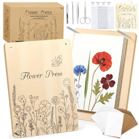 Dreamon large flower press plates ready for flat, even pressing of blooms