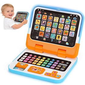 Dreamon Learning Laptop with detachable screen supports hands-on exploration for toddlers.