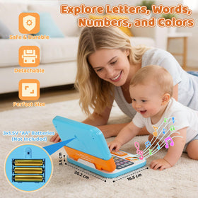 Dreamon Learning Laptop music mode provides melodies to spark listening skills.
