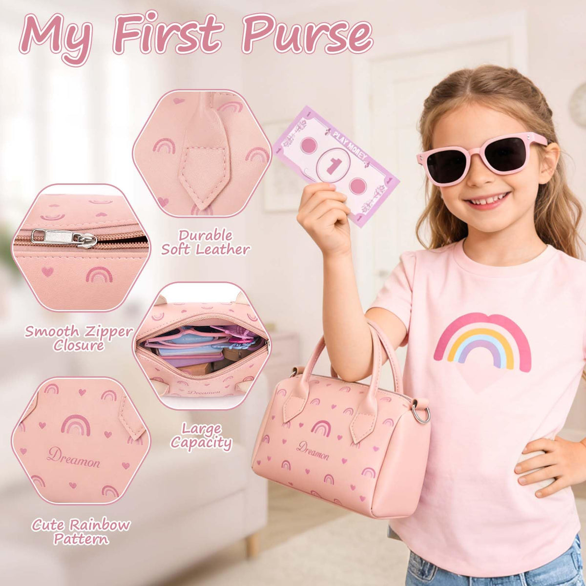 Dreamon Play Purse toy phone ready for playful conversations