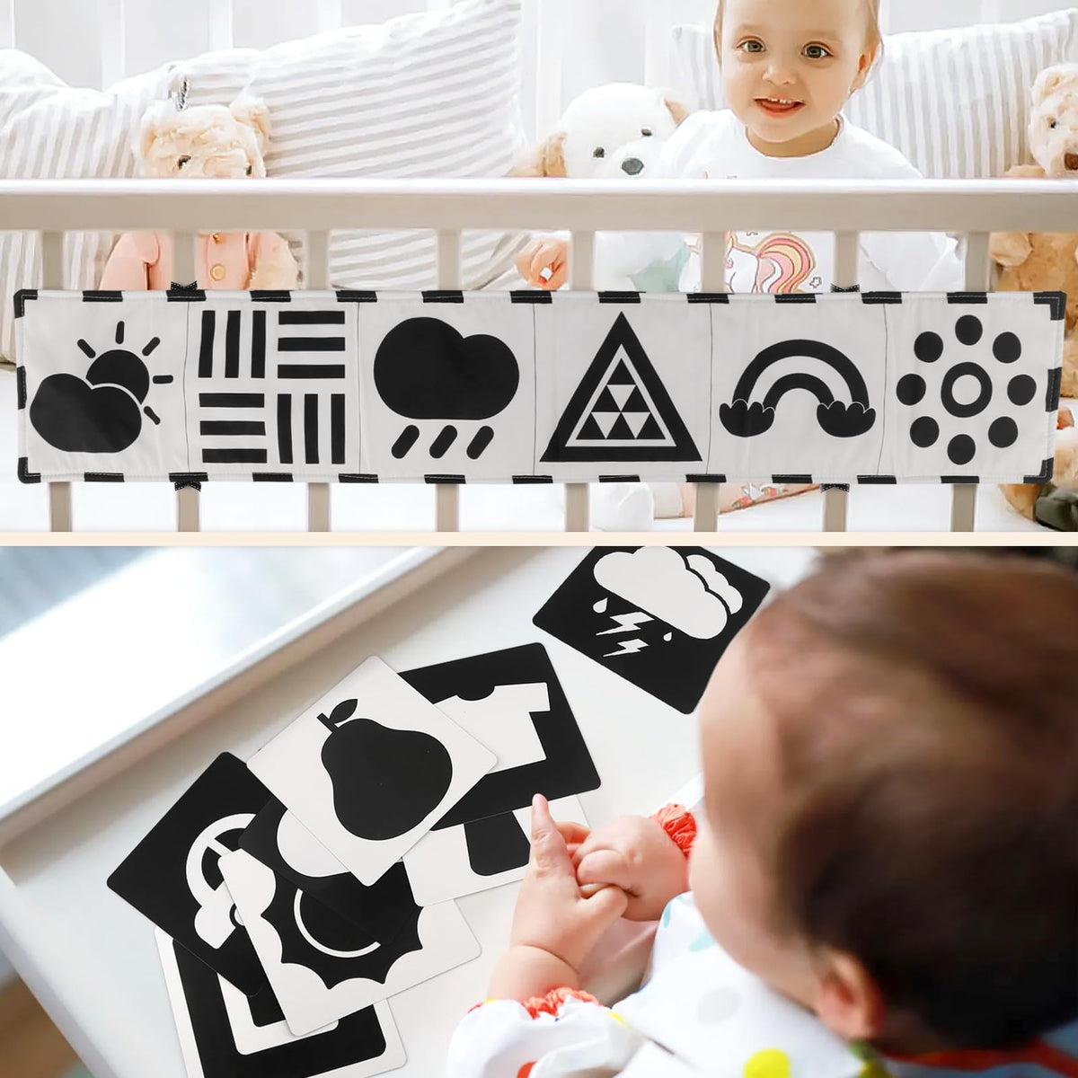 Dreamon plush rattle adds comforting texture and sound for interactive play