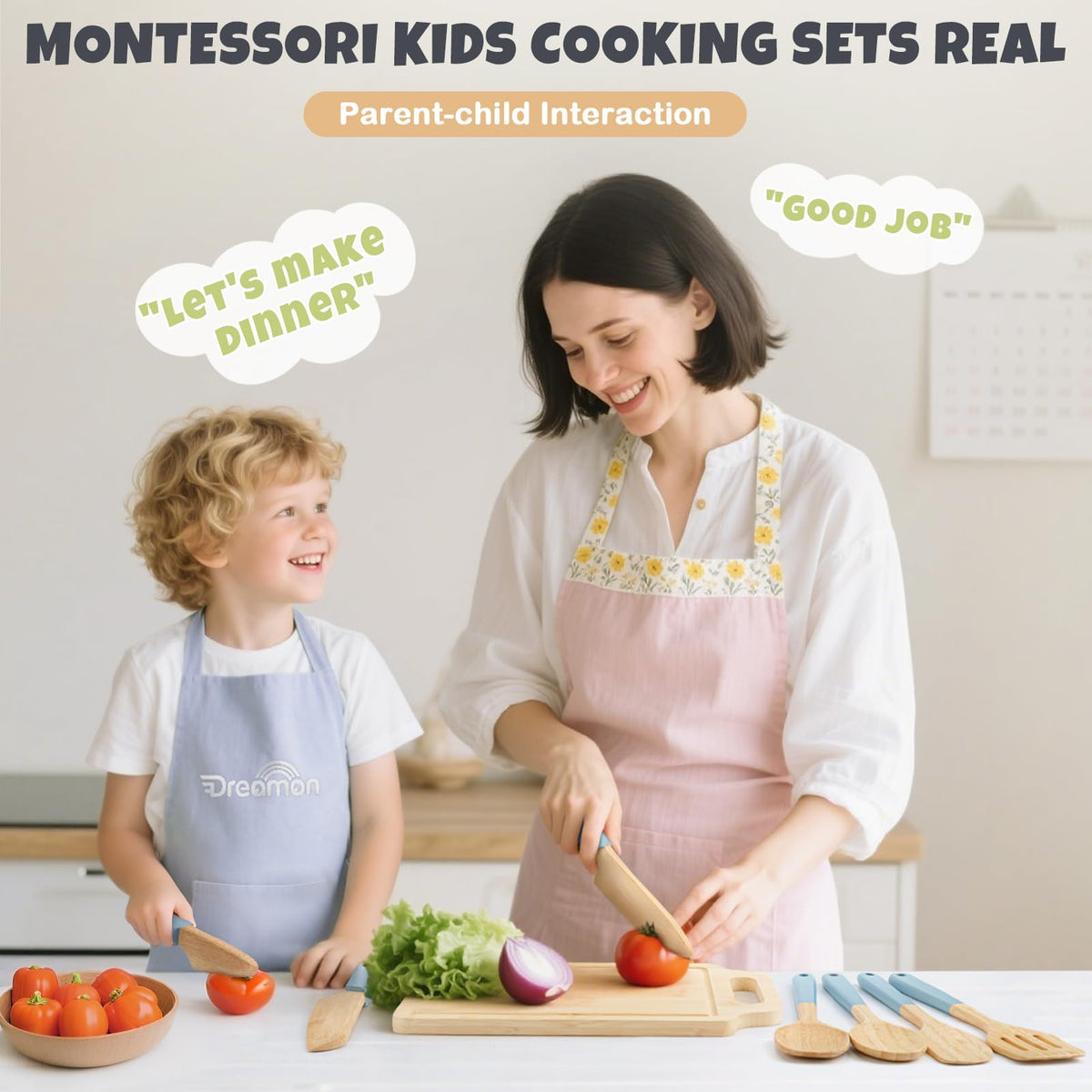 Dreamon recipe cards to guide little chefs through simple, fun tasks.