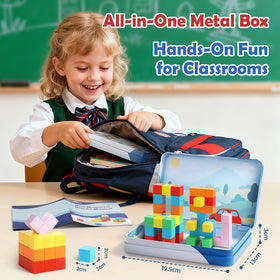 Dreamon safe ABS plastic magnetic blocks with strong magnets