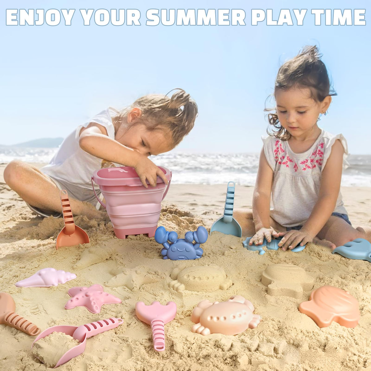 Dreamon sand play ideas encourage outdoor fun at the beach or sandbox.
