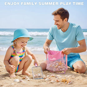 Dreamon sand shovel and rake set designed for small hands