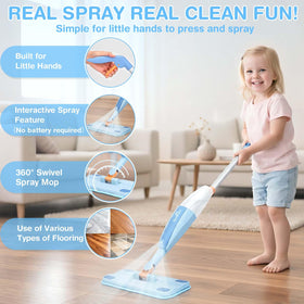 Dreamon wooden cleaning cloth included for wiping and reusable play sessions