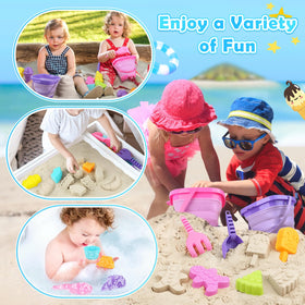 Dreamon travel-ready beach toys kit for on-the-go fun.