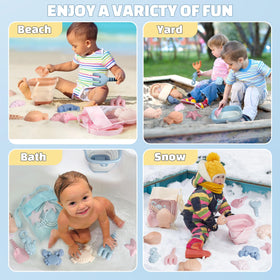Dreamon travel-friendly beach toys simplify packing for trips.